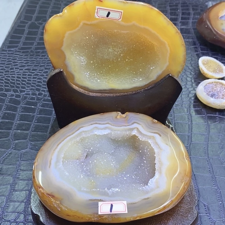 未镶嵌珠宝半成品水晶山水啵啵盆