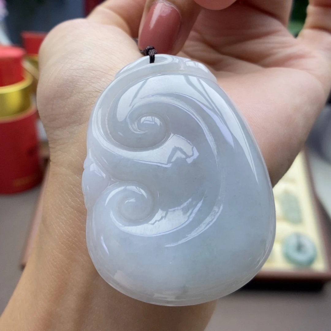 翡翠未镶嵌颈饰吊坠11