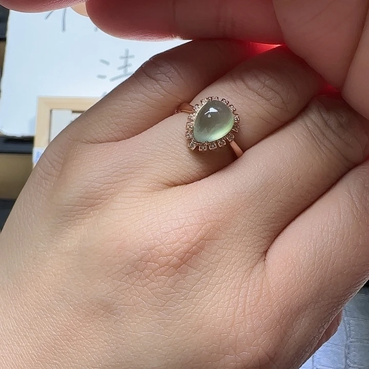 银S925镶嵌水晶戒指