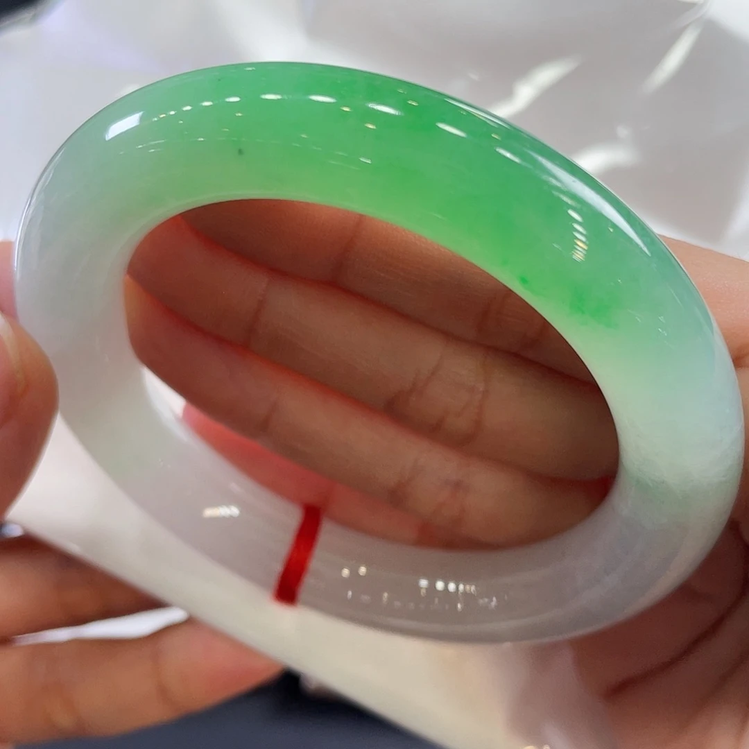 未镶嵌手镯翡翠45号圆条毕业