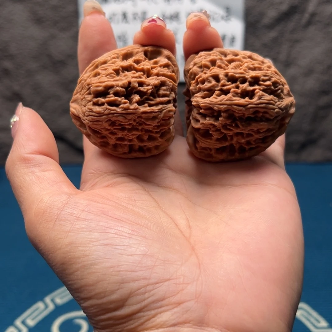 大***松把件文玩核桃南疆44生长线