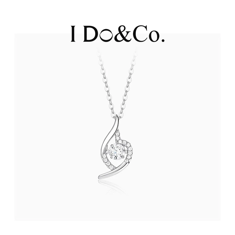 I Do&Co. 坠链均925银 海洋之心项链女 轻奢小众高级感礼物送女友