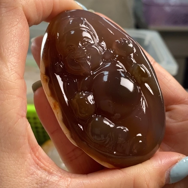 玛瑙/玉髓未镶嵌吊坠(不含链)