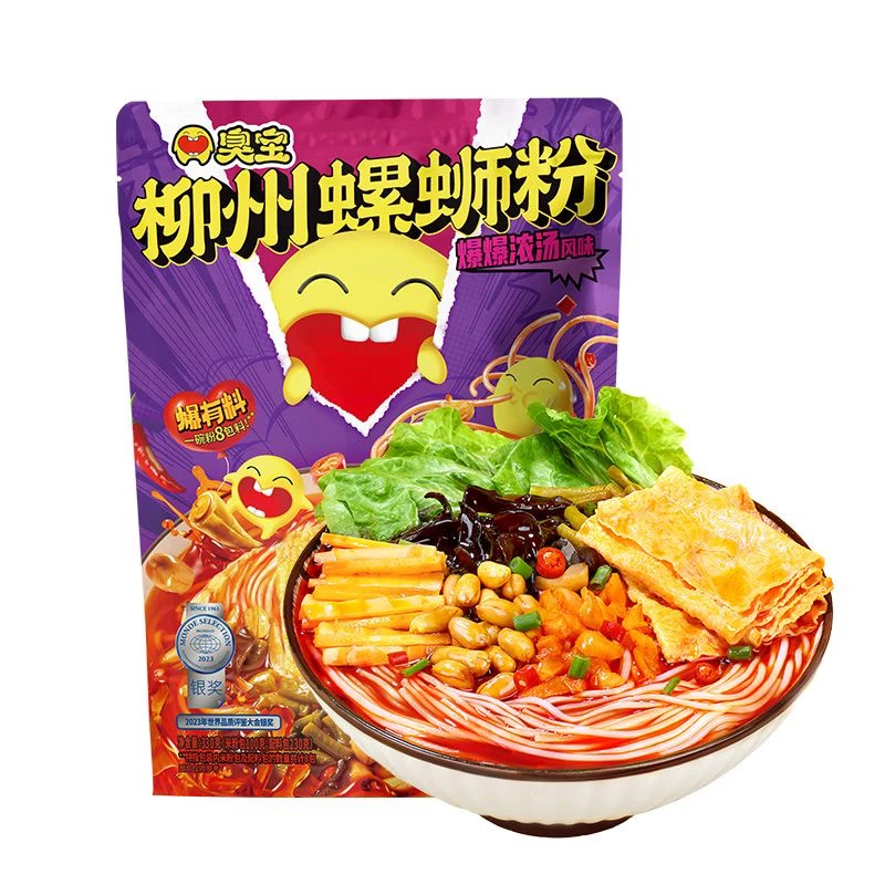 W臭宝螺蛳粉330g*1袋大片腐竹浓汤腐竹同城配