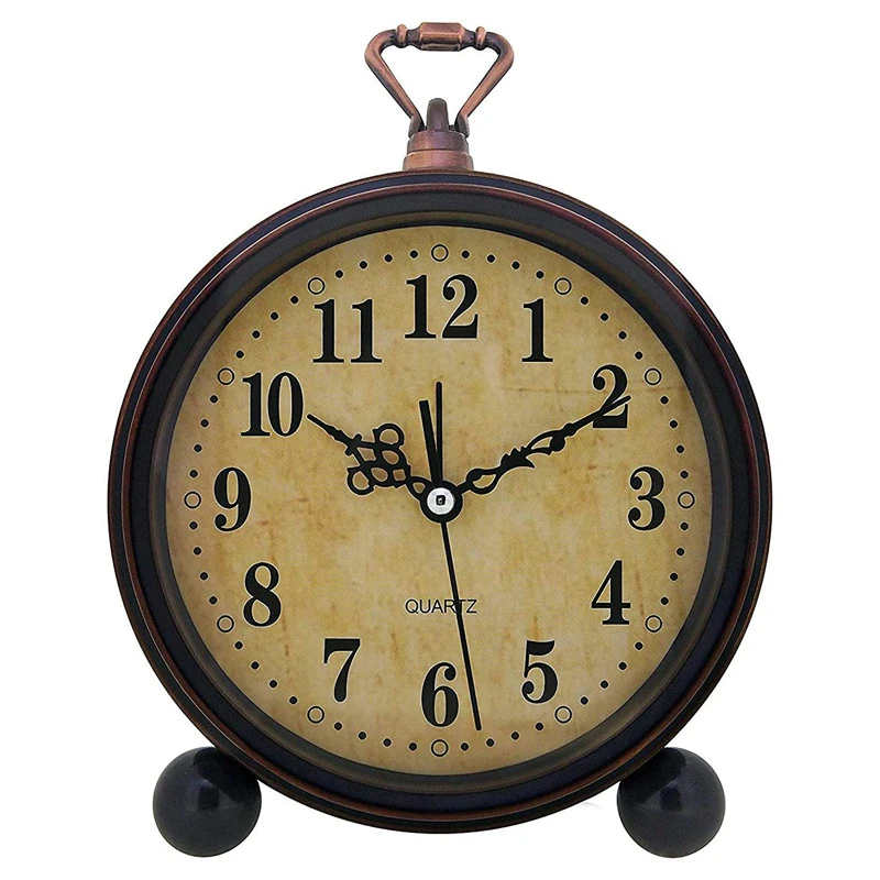 5.5英寸复古静音闹钟5548