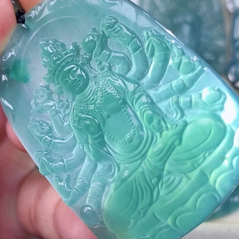 【闪购商品】翡翠颈饰未镶嵌天然翡翠