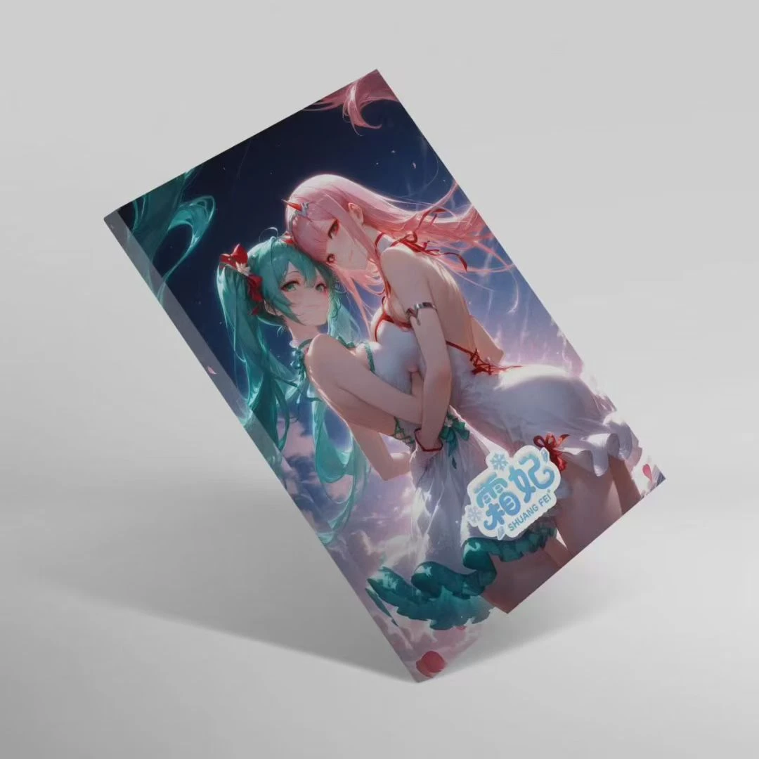 晚晚-七七卡社【霜妃】第一弹亚克力色纸 卡牌收藏盲盒  默认代拆