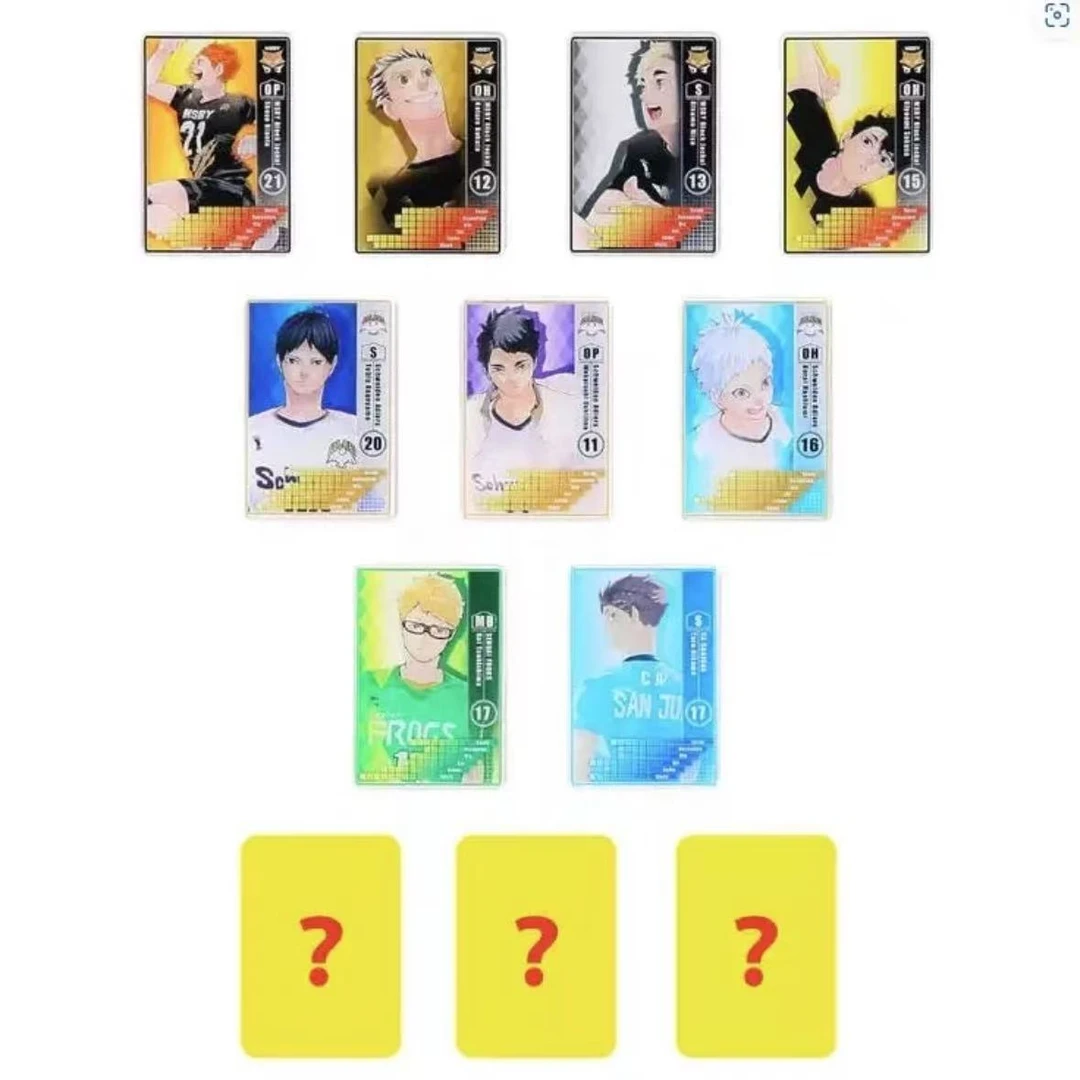 排球少年数据卡一弹 二弹