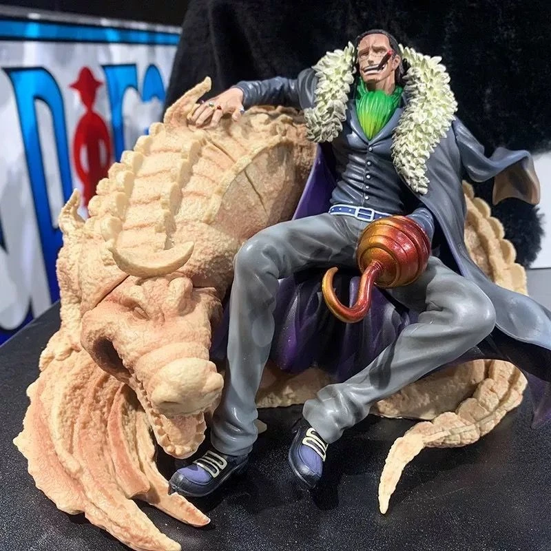【全款 现货】高度18cm 老沙 海贼王手办GK雕像摆件礼物