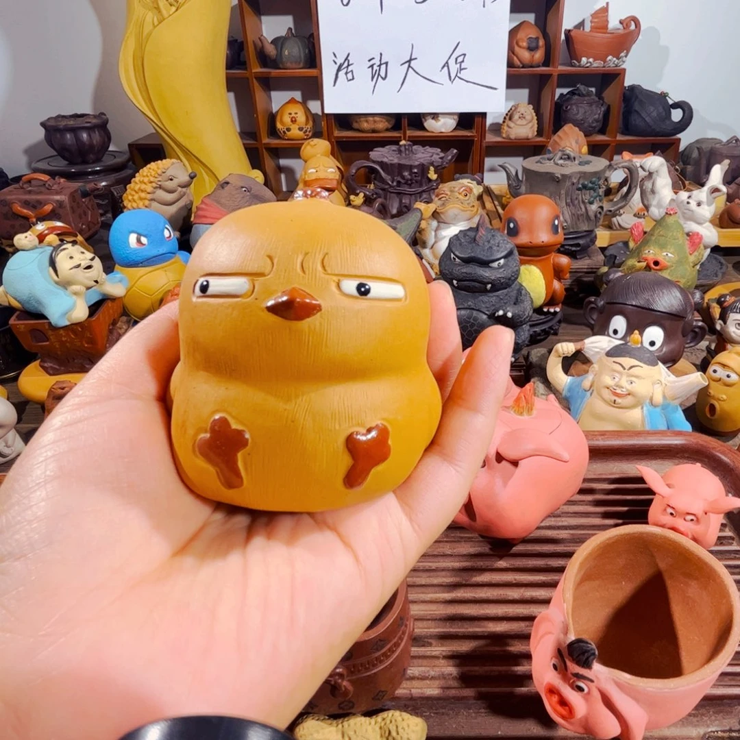 茶壶紫砂纯手工制作过程就是