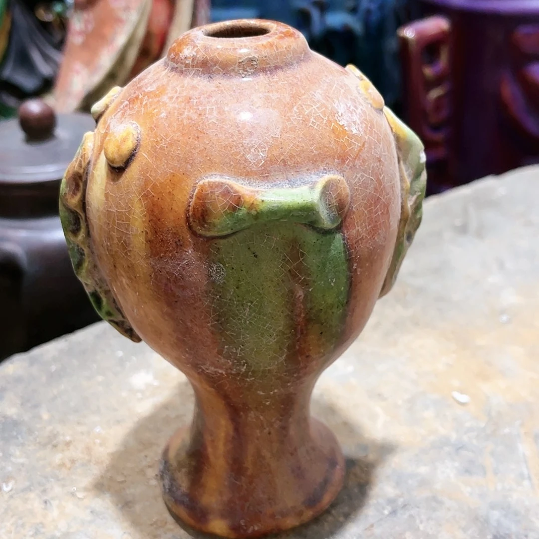 瓦当摆件摆件茶的陶瓷