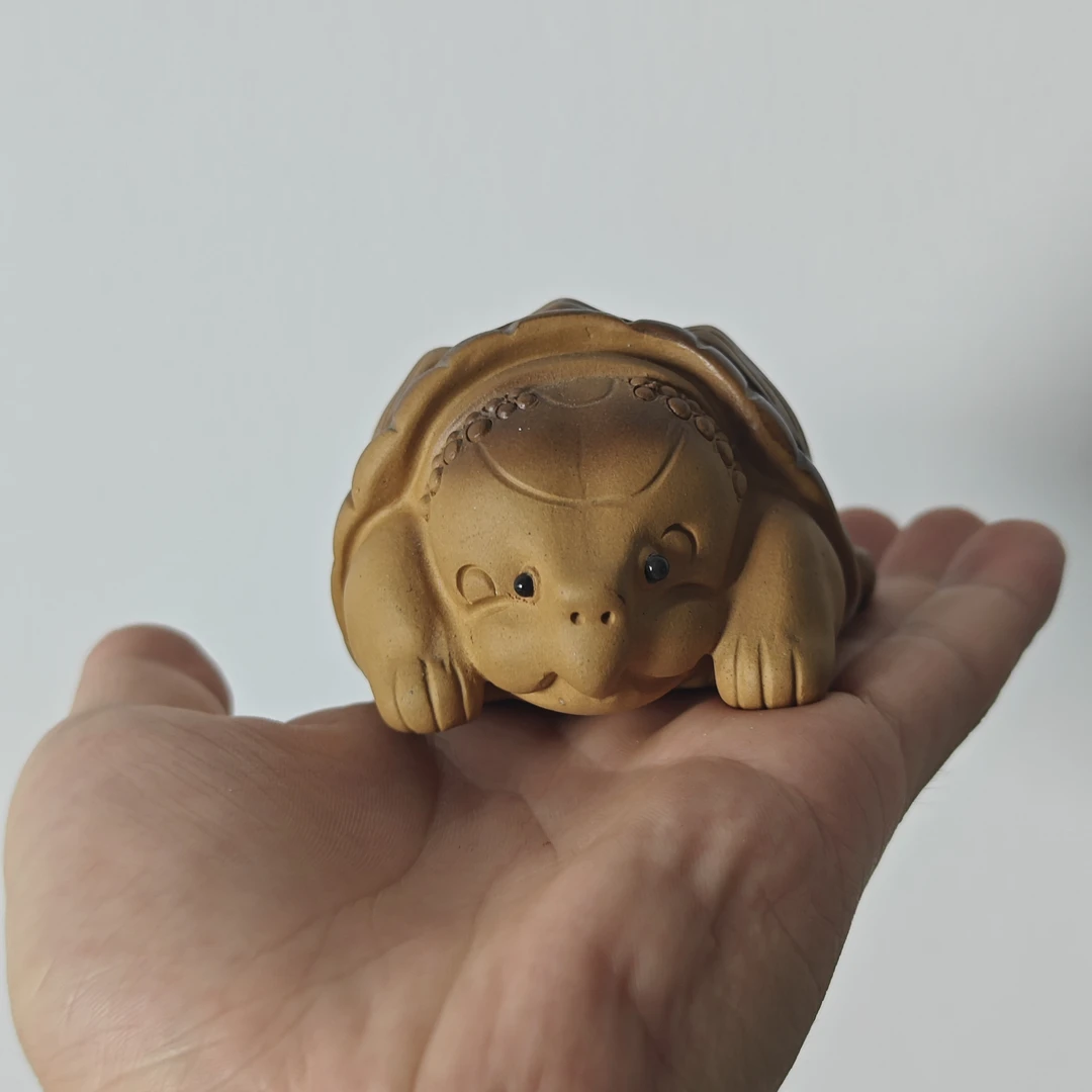 原矿紫砂茶宠  摆件 龙龟~