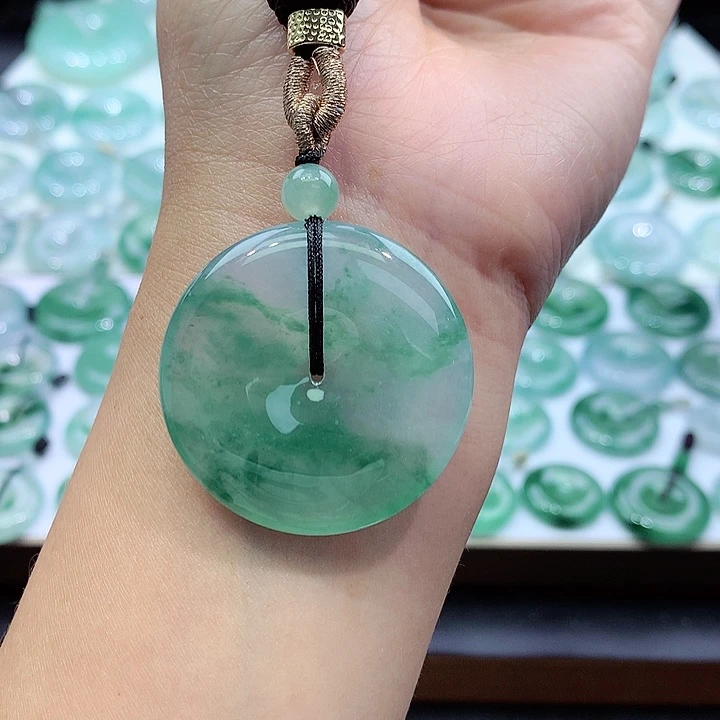 颈饰未镶嵌翡翠7尺寸35.8*6.1