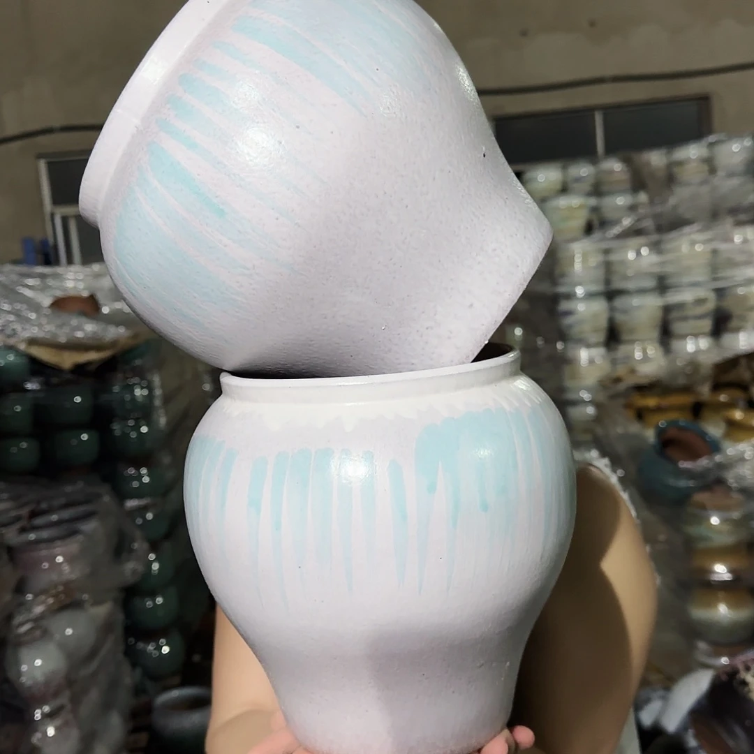 花盆紫砂高21口17