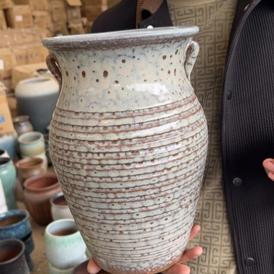 紫砂花盆高32口20————-