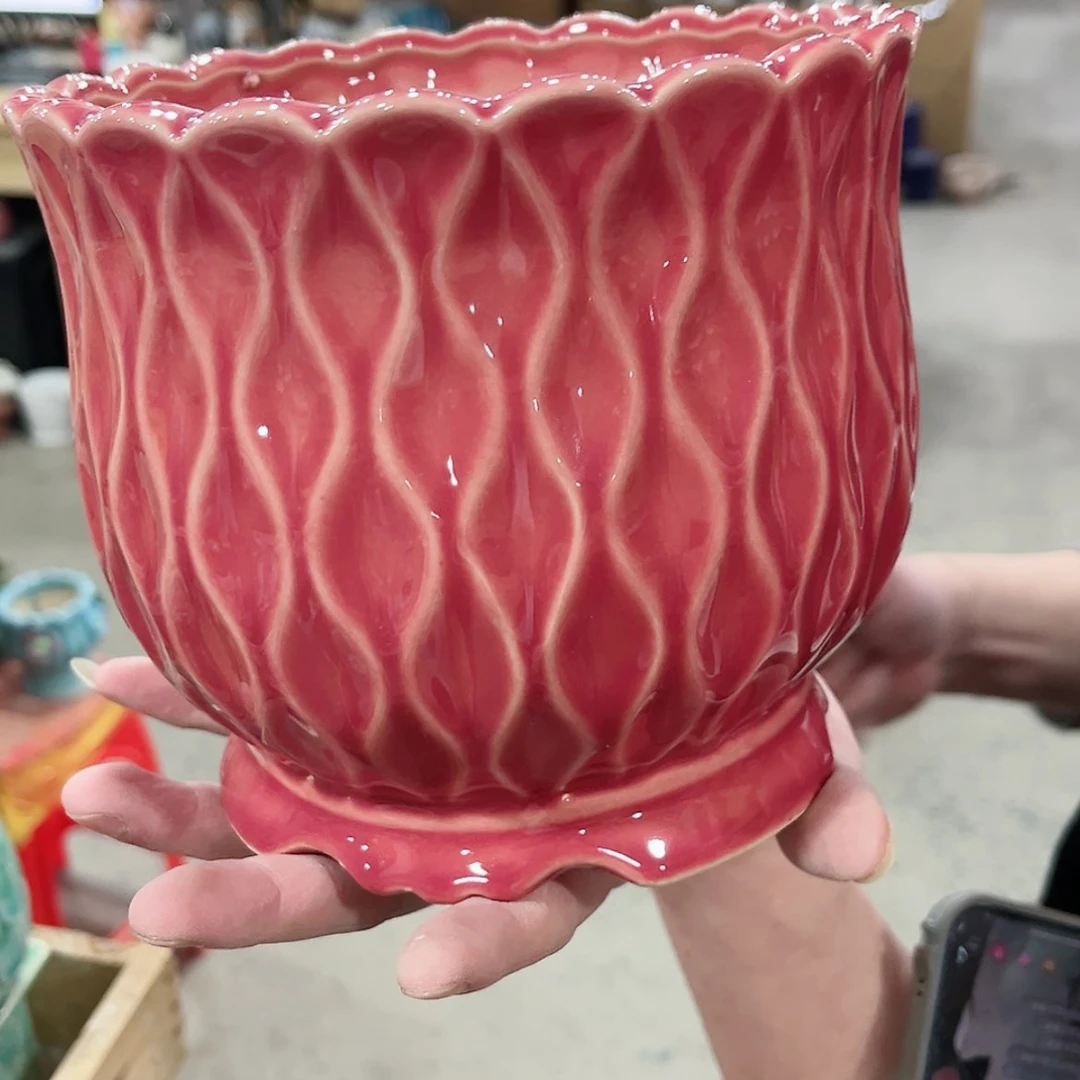 【闪购商品】陶瓷福利品凑满10元发货陶瓷花盆