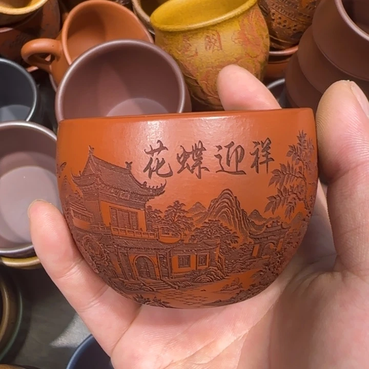 茶杯紫砂全手工制作工艺