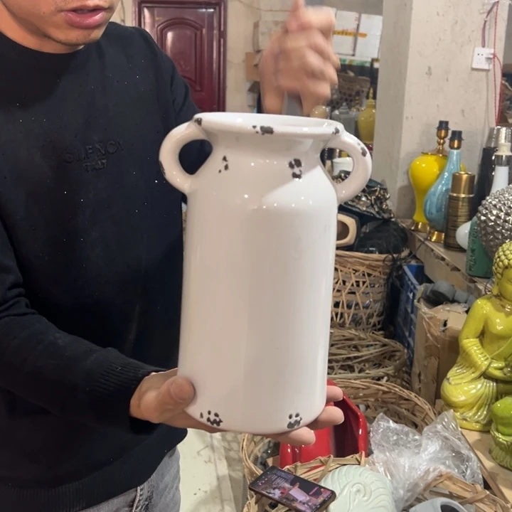 瓶高度25厘米口径8厘米微瑕捡漏摩擦