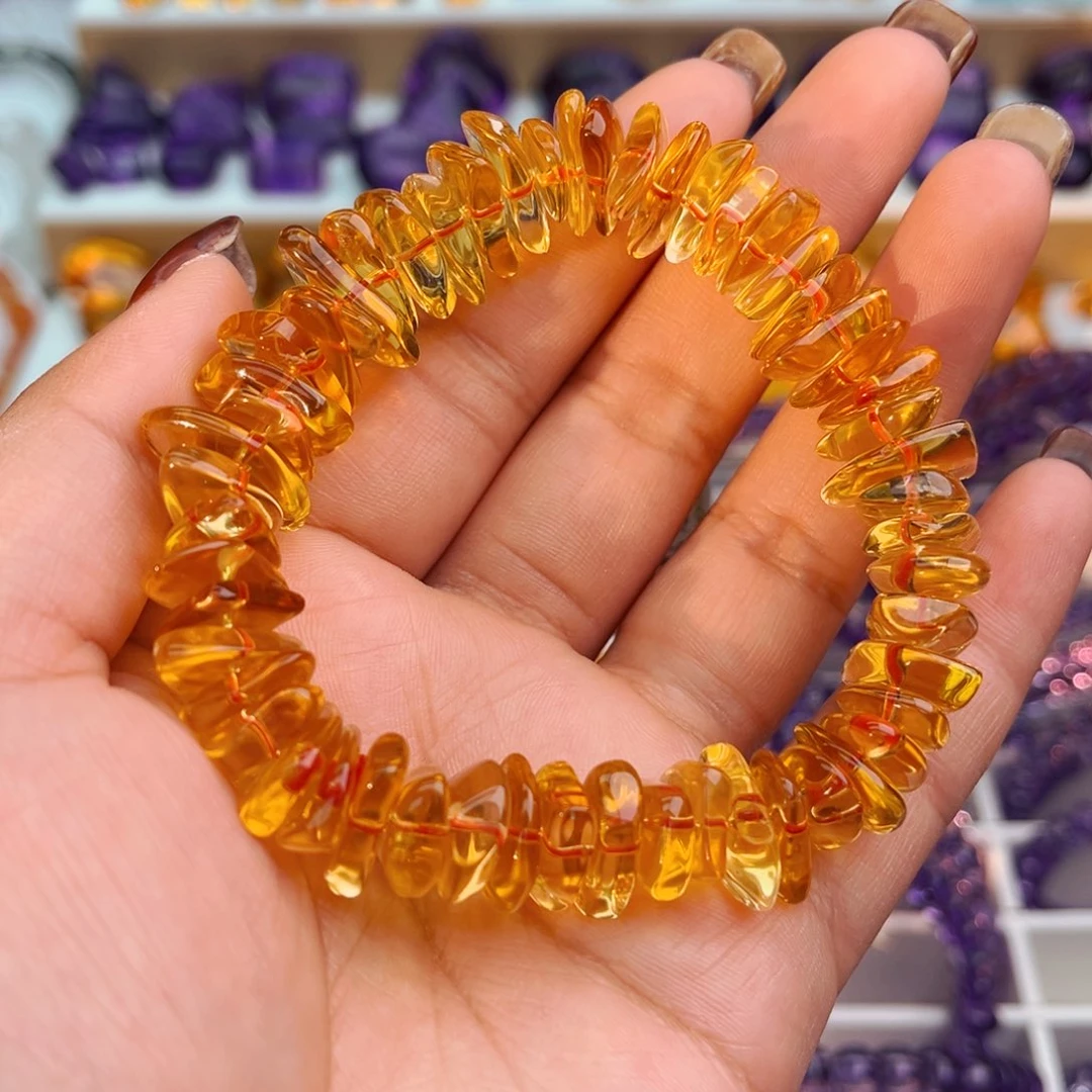 水晶手串未镶嵌天然保真