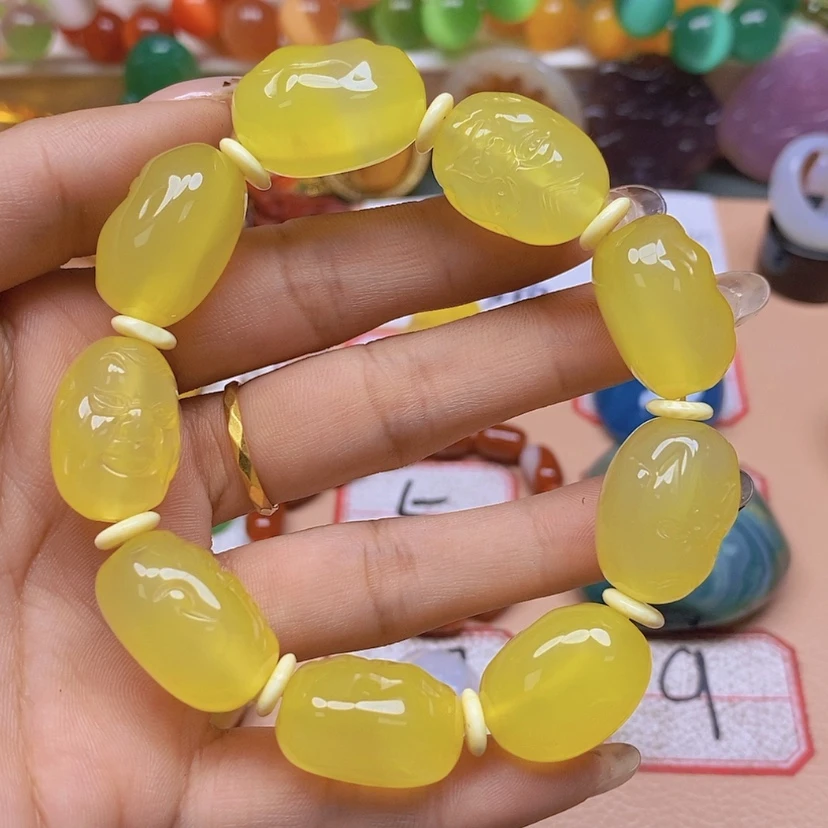 【闪购商品】玛瑙/玉髓颈饰未镶嵌幸**人