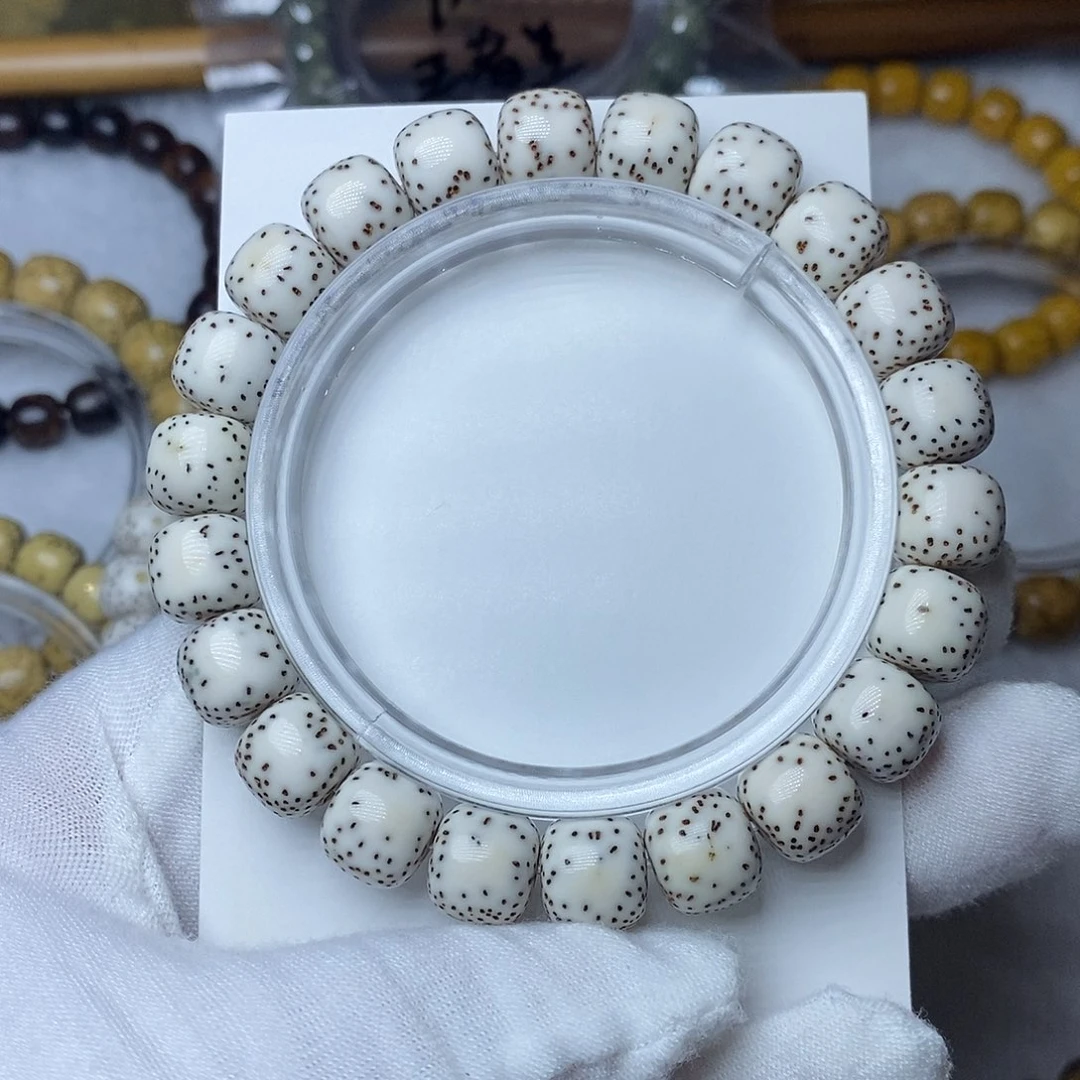 大***兽星月菩提手串10.5大留白