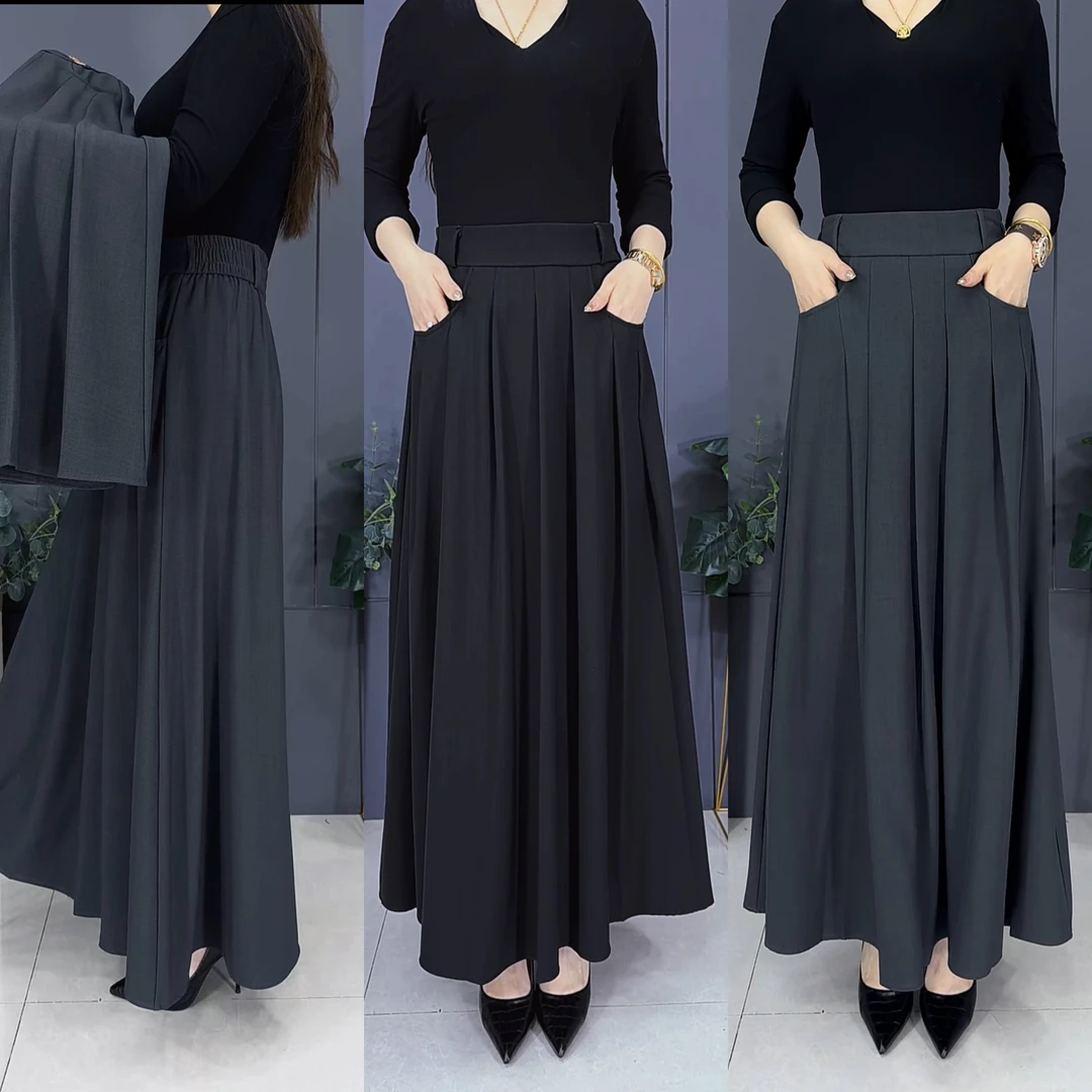 2211新款夏季款洋气时尚气质女士半身裙长裙2025款