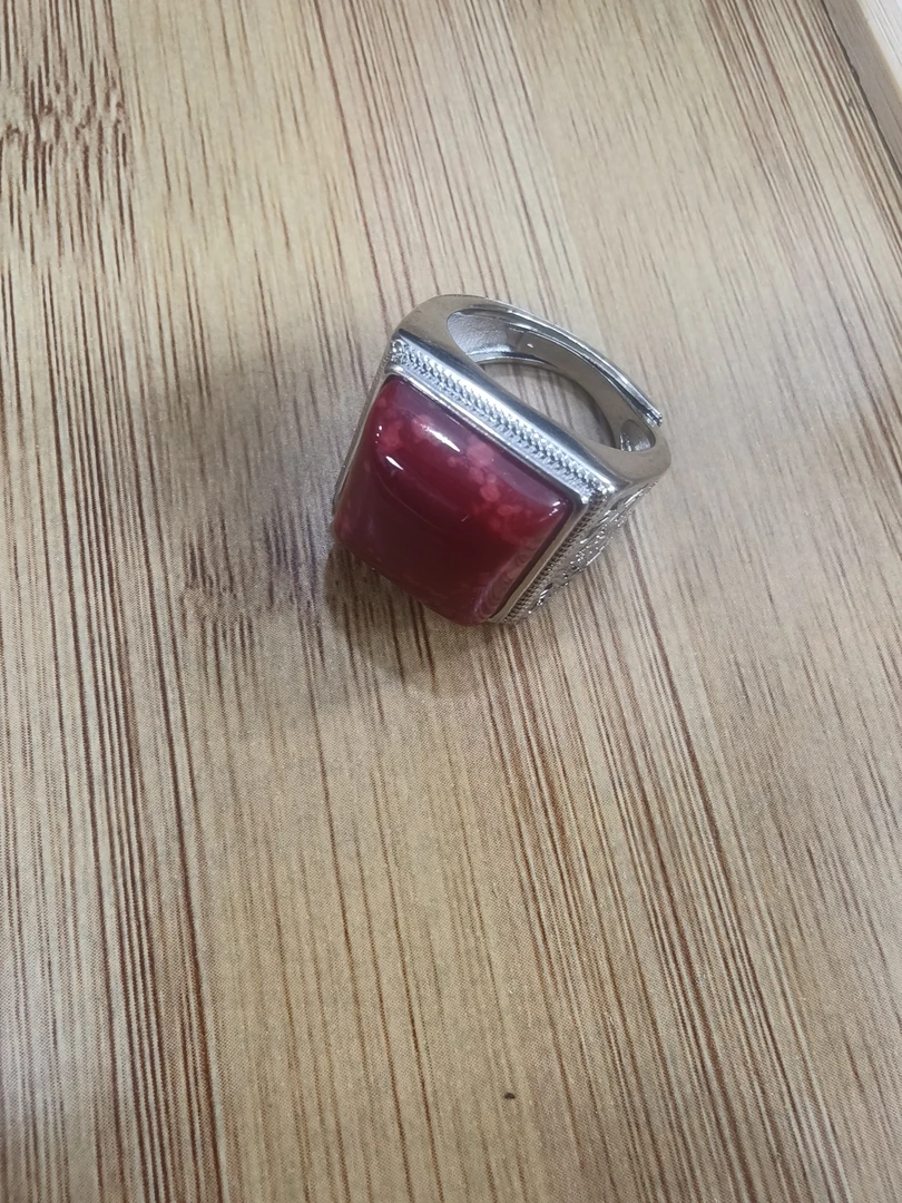 定制木工艺品红杉戒指-4939