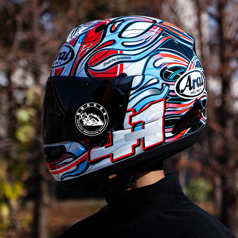日本进口arai头盔摩托车热门花色骑行赛道首选四季通用全盔