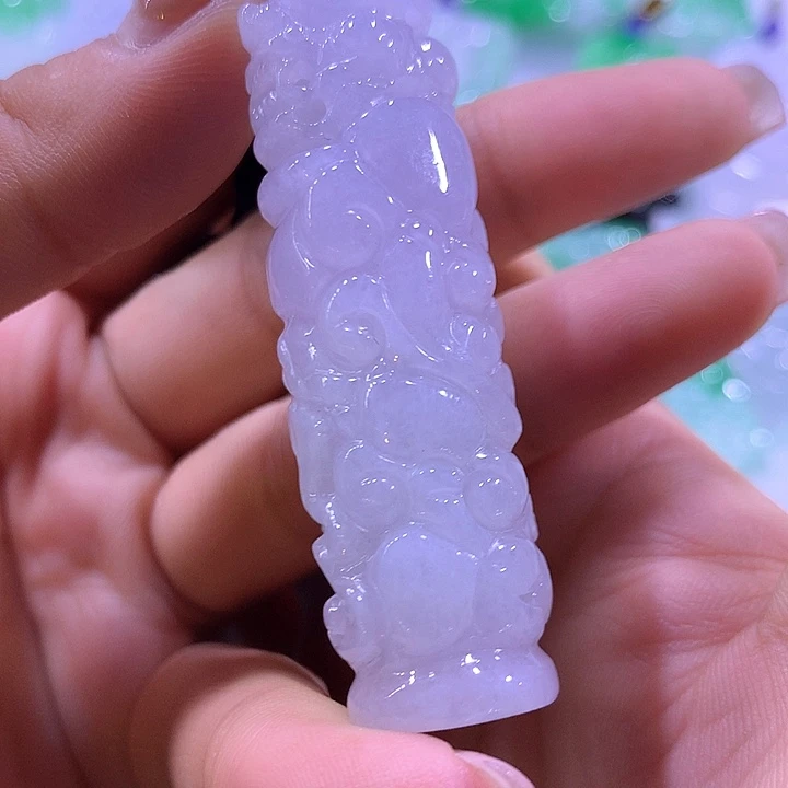 翡翠未镶嵌颈饰天然翡翠A货吊坠