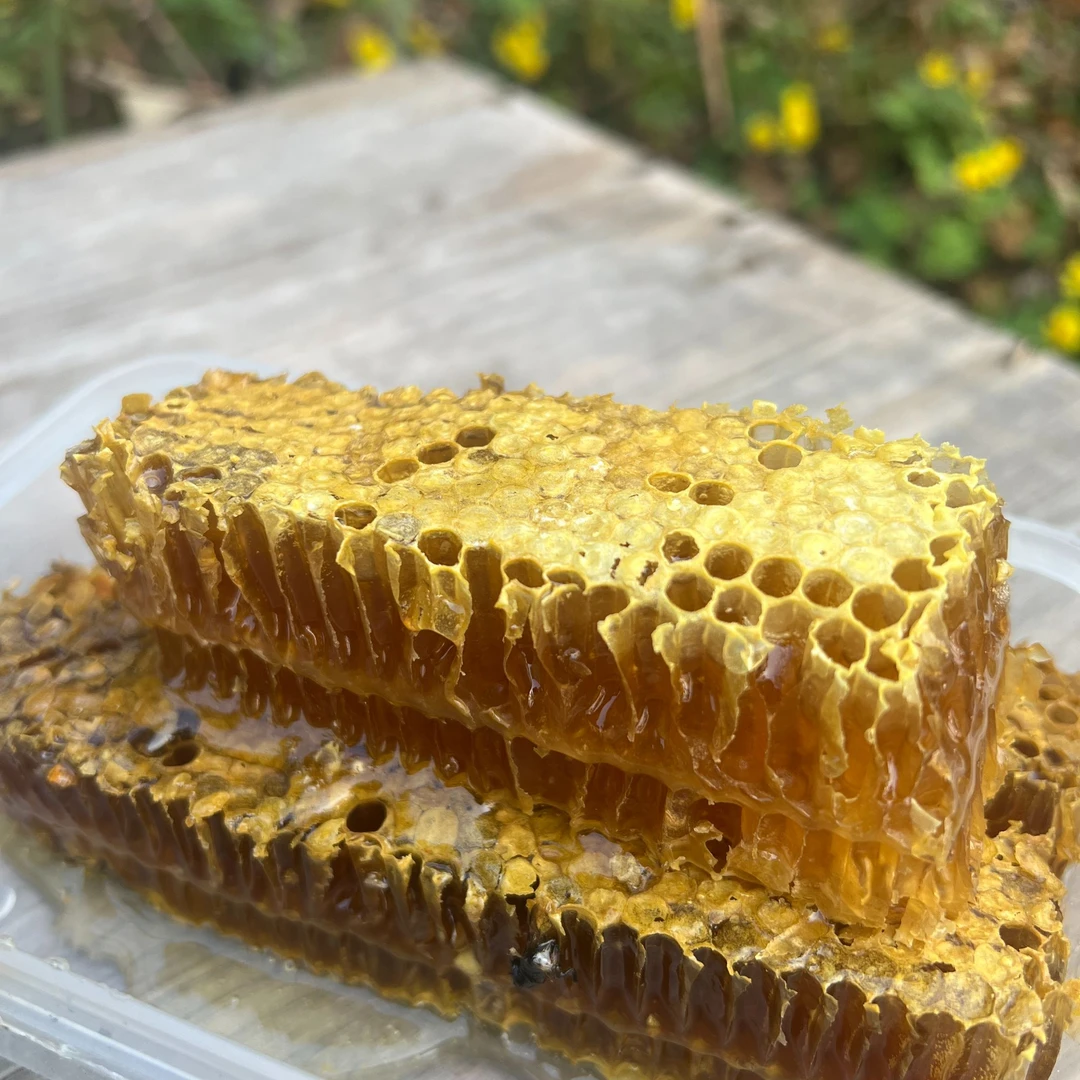 现切深山老巢蜜零添加无加工老巢蜜深山野老土巢蜜天然小巢蜜