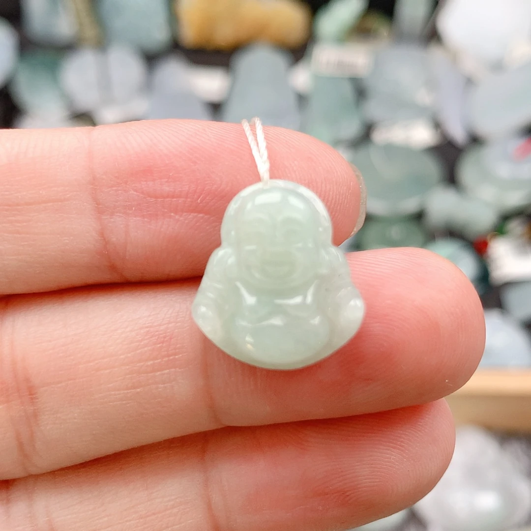 翡翠未镶嵌吊坠(不含链)25佛公