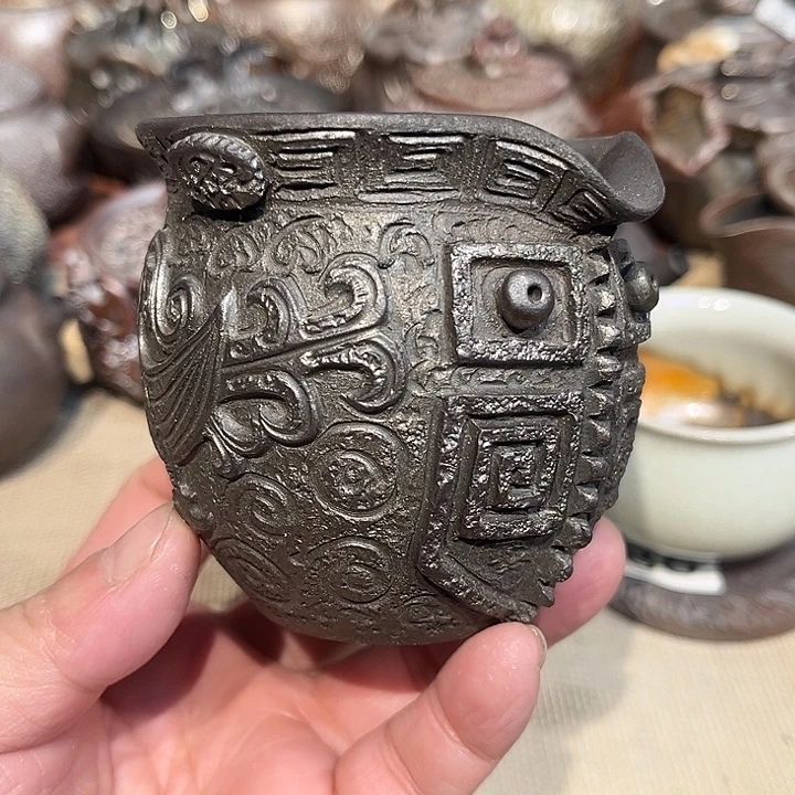 柴烧裸烧茶具福利017