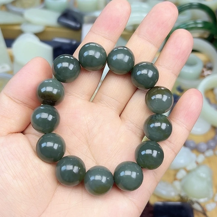 手串未镶嵌和田玉（糖玉）