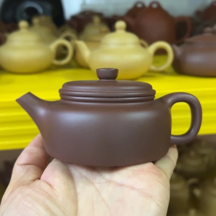 茶壶紫砂紫泥德中150cc