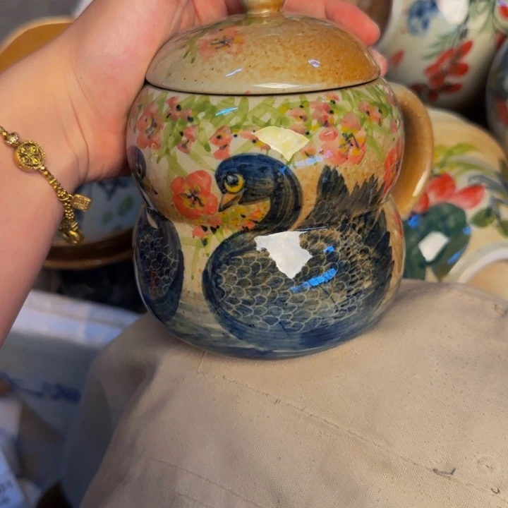 瓷片景德镇陶瓷手工手绘