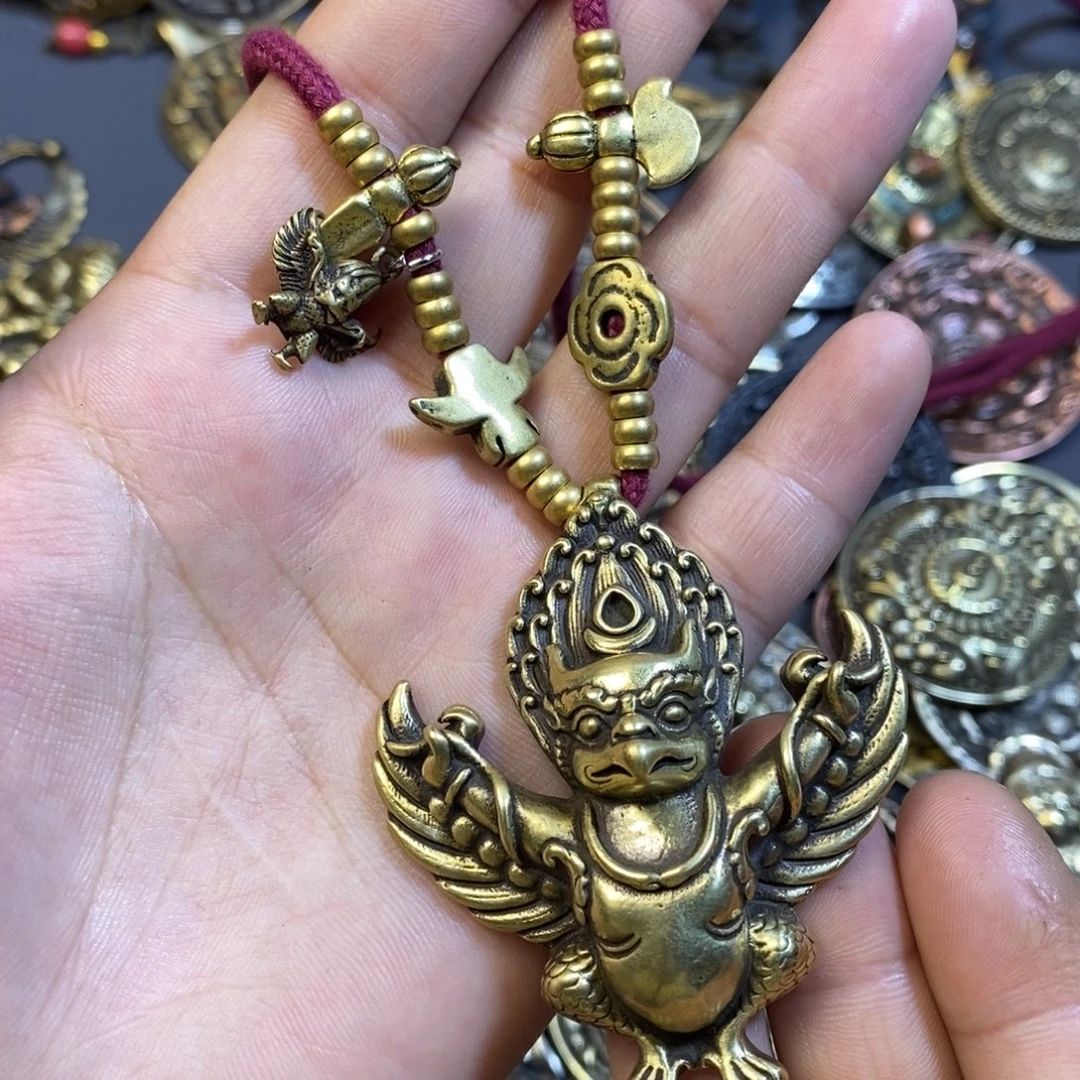 藏式大鹏鸟搭配设计