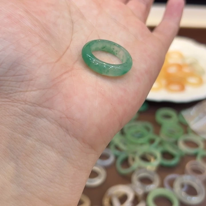 玛瑙/玉髓合金戒指16港15