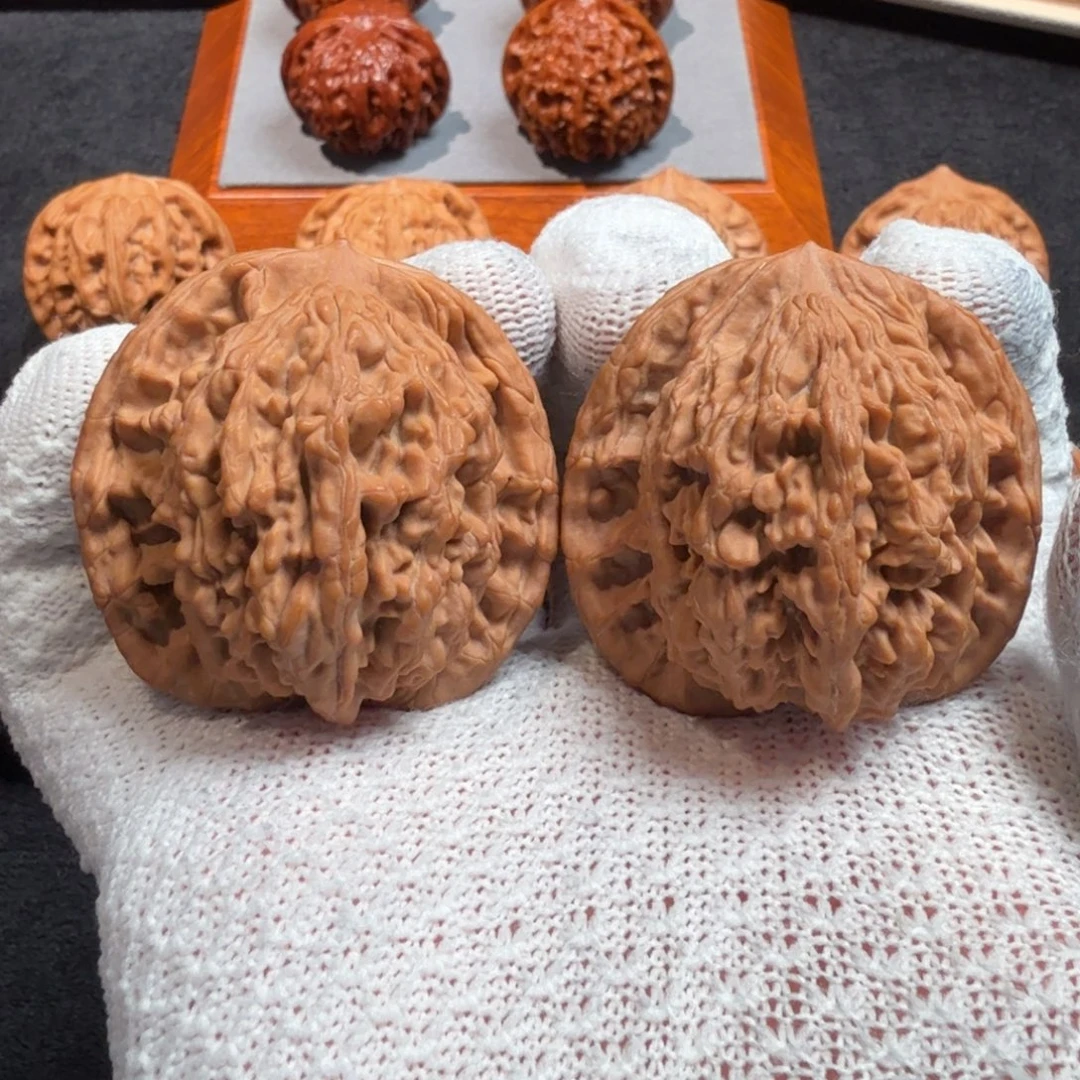 吊坠文玩核桃虎头47