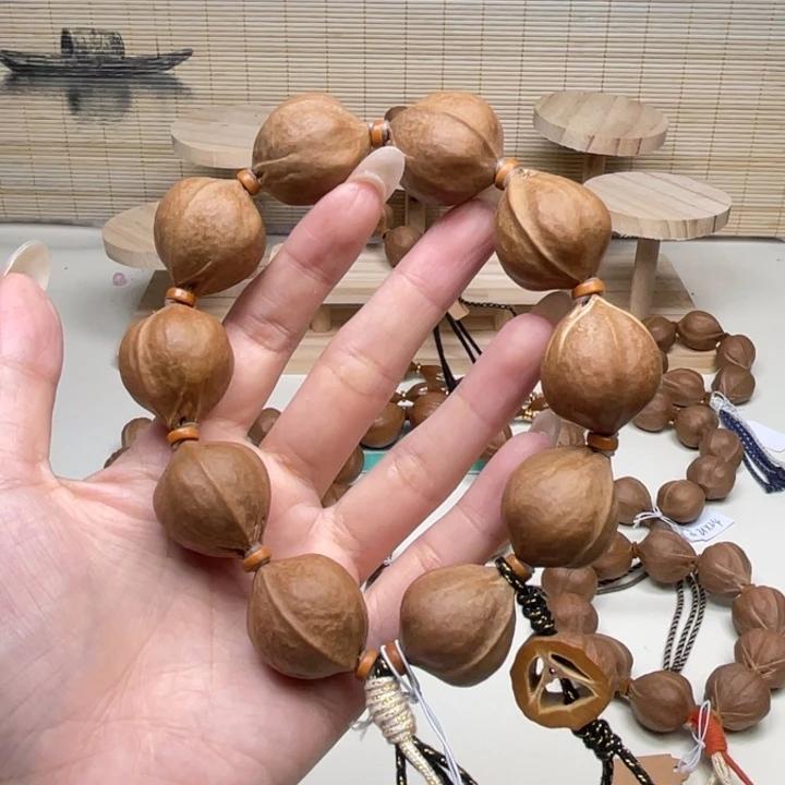 嗨***嗨手串/手链橄榄核22.5 26精品梅林铁核
