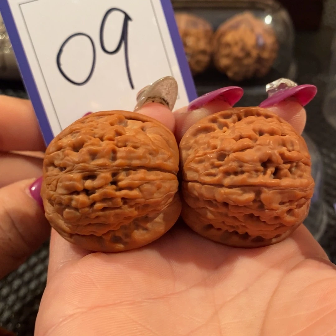 吊坠文玩核桃09莲花全品38尺