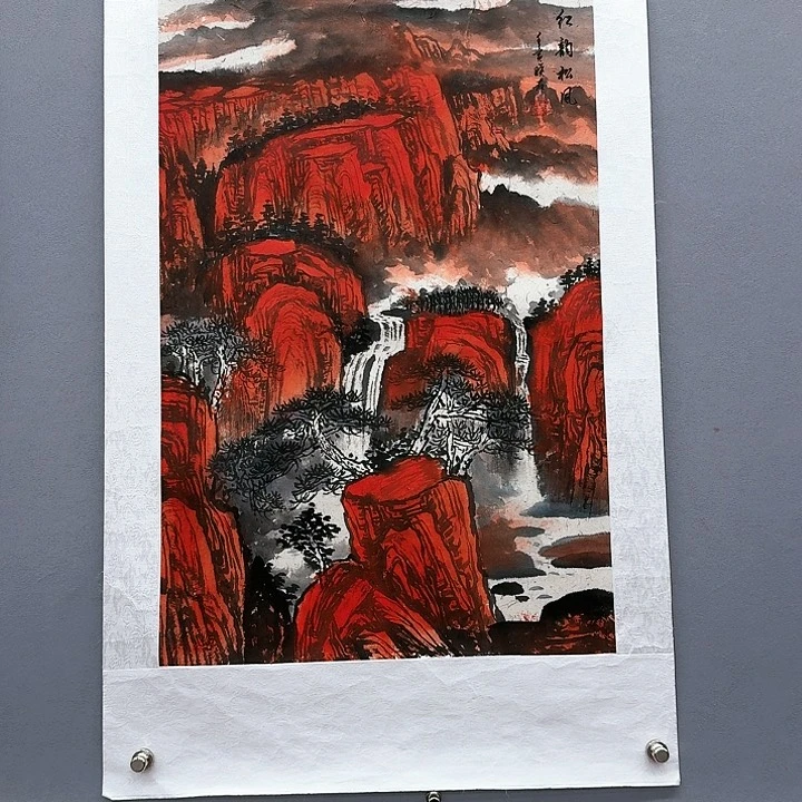 国画书法作品多次参加