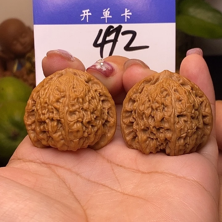 吊坠桃核密纹37无刀痕s