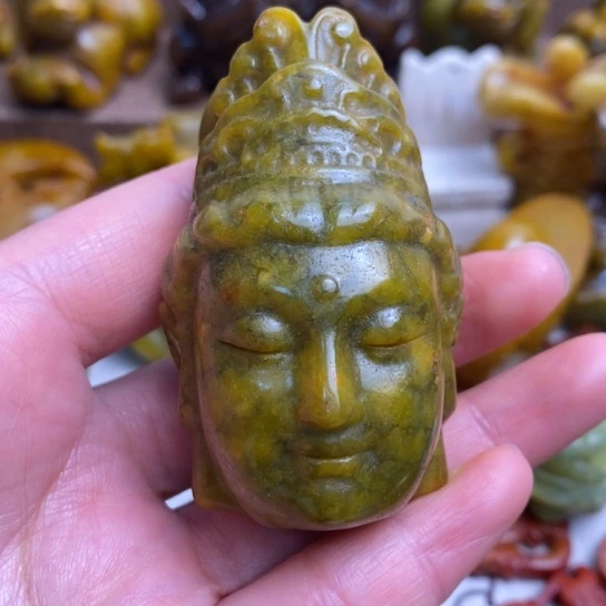 蛇纹石玉未镶嵌颈饰97