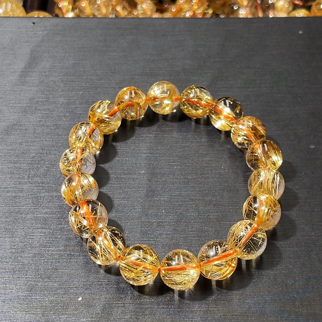 静***。水晶手串未镶嵌钛晶