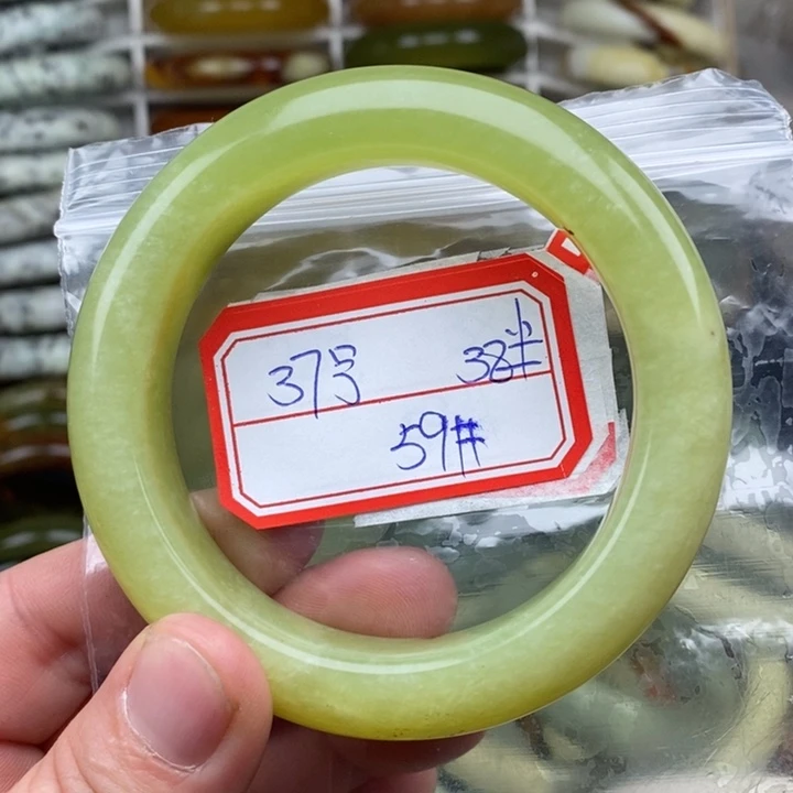 未镶嵌蛇纹石玉手绳