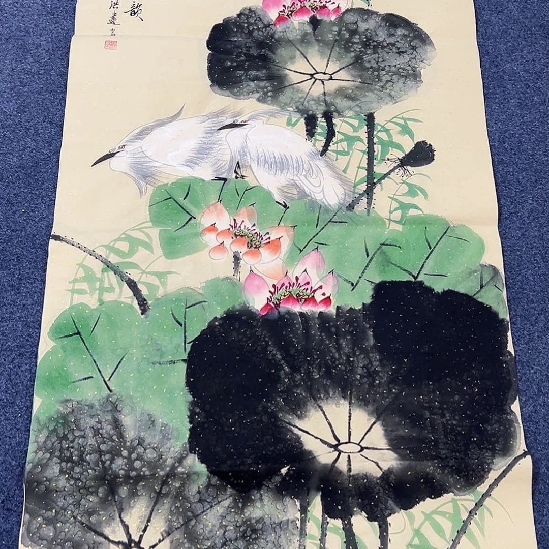 国画事事顺心如意万事如意