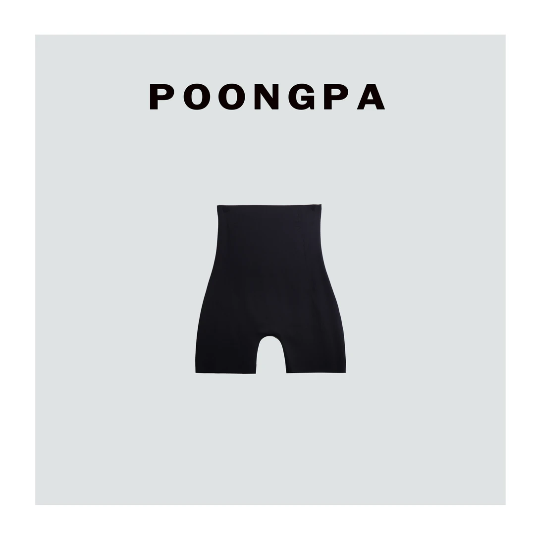 POONGPA/不卷不掉 大码刚需打底裤/小众设计中大码显瘦