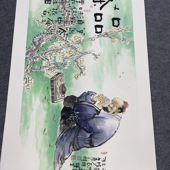 国画今天早上国画作品欣赏