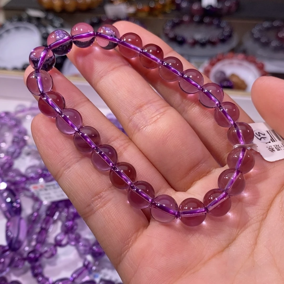 水晶手链未镶嵌紫水晶8+