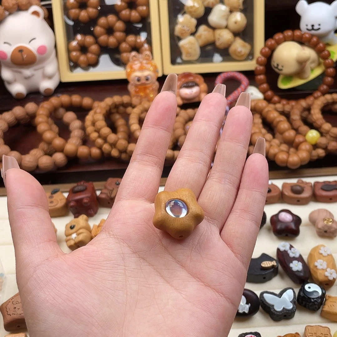 猴头核桃吊坠配饰